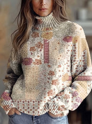 Linnea | Patchwork Garden Turtleneck