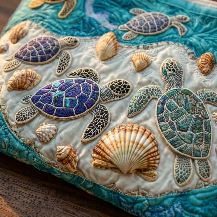 Borsa Artistica Trapuntata tartarughe – Due Misure