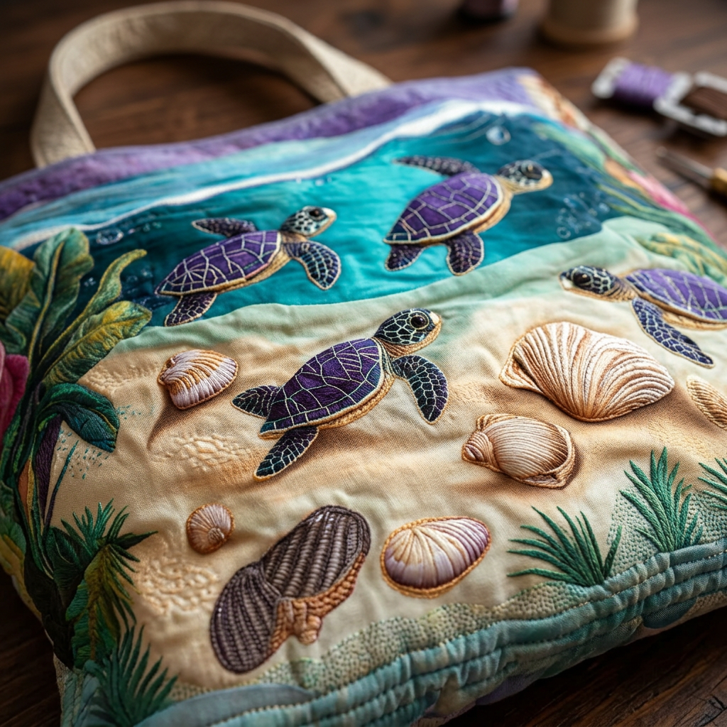 Borsa Trapuntata fantasia laguna – Capiente e Leggera