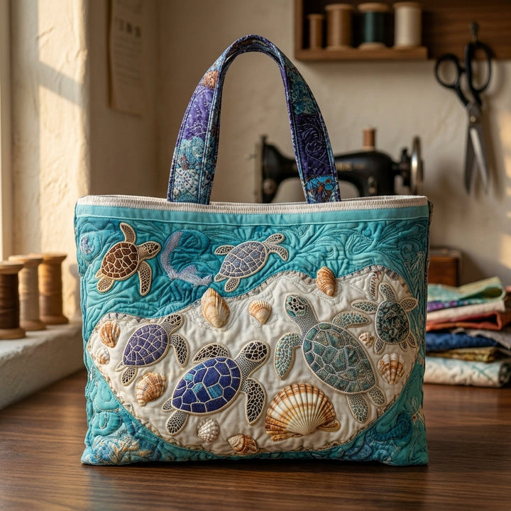 Borsa Artistica Trapuntata tartarughe – Due Misure