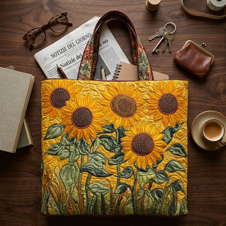 Borsa Artigianale girasole – Elegante e Pratica