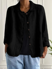 Ysolde™ | Women's Button-Front Blouse