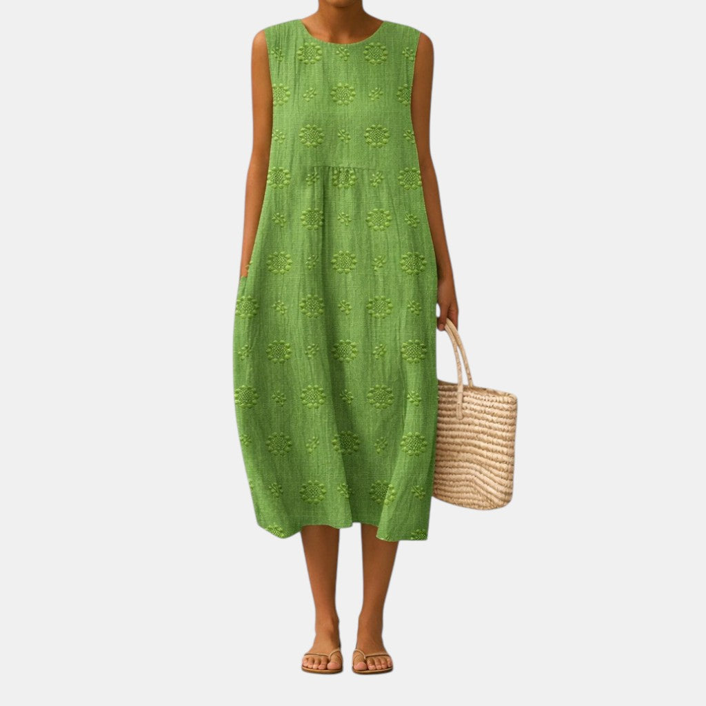 Olivia | Breezy Everyday Midi Dress