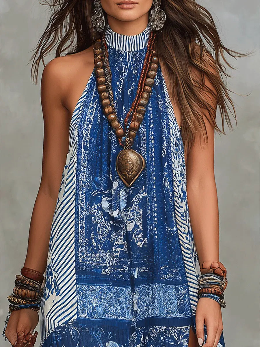 Isla™ | Women's Patchwork Maxi Dress