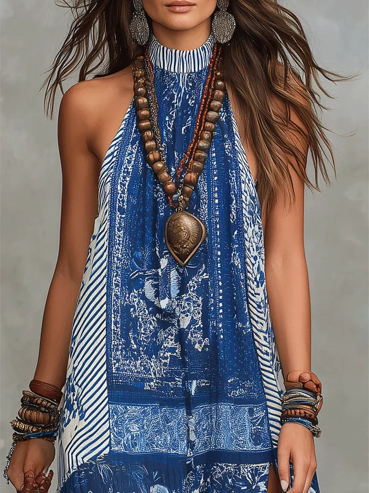 Isla™ | Women's Patchwork Maxi Dress