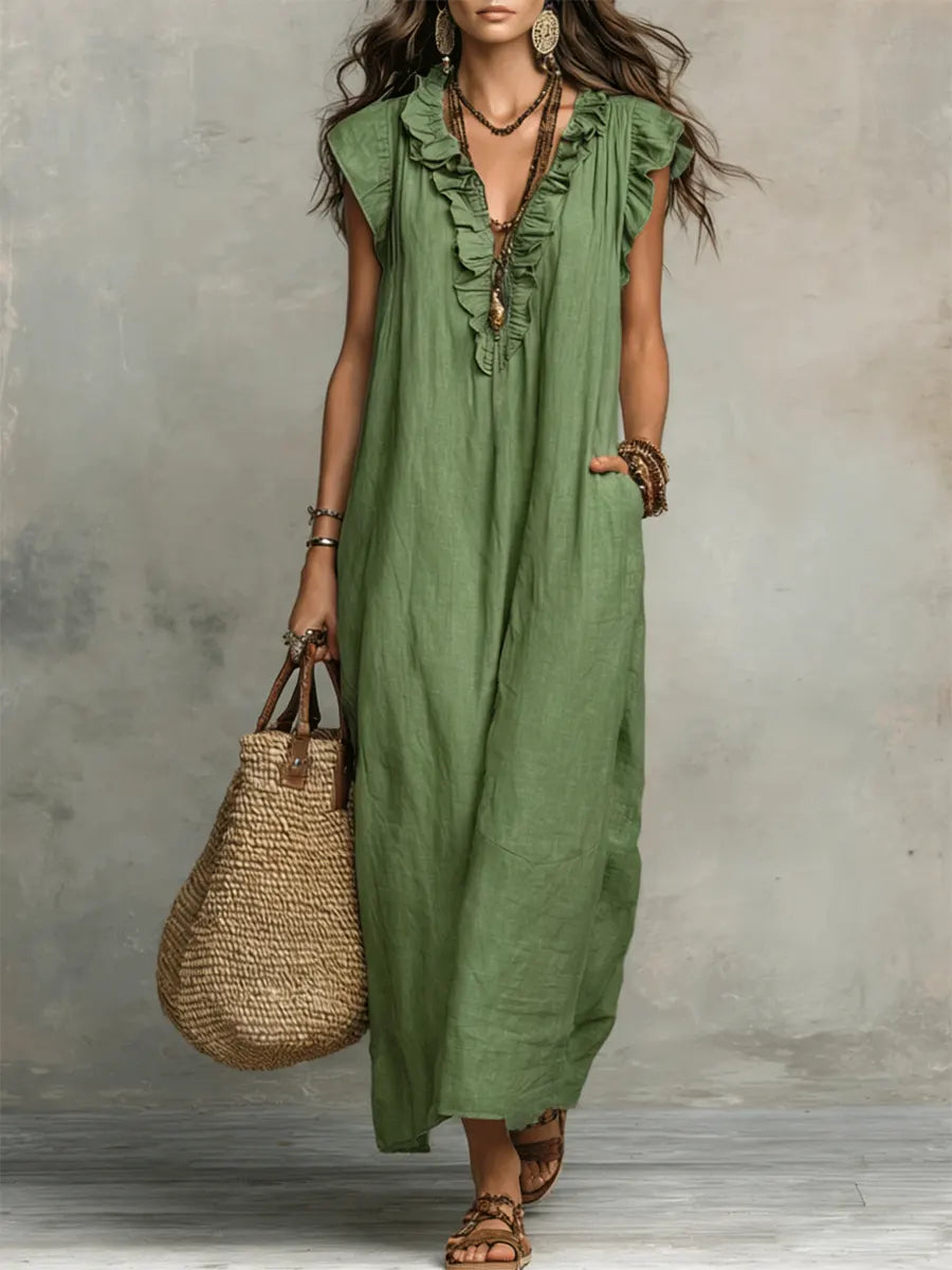 Saoirse™ | Weightless Boho Maxi Dress