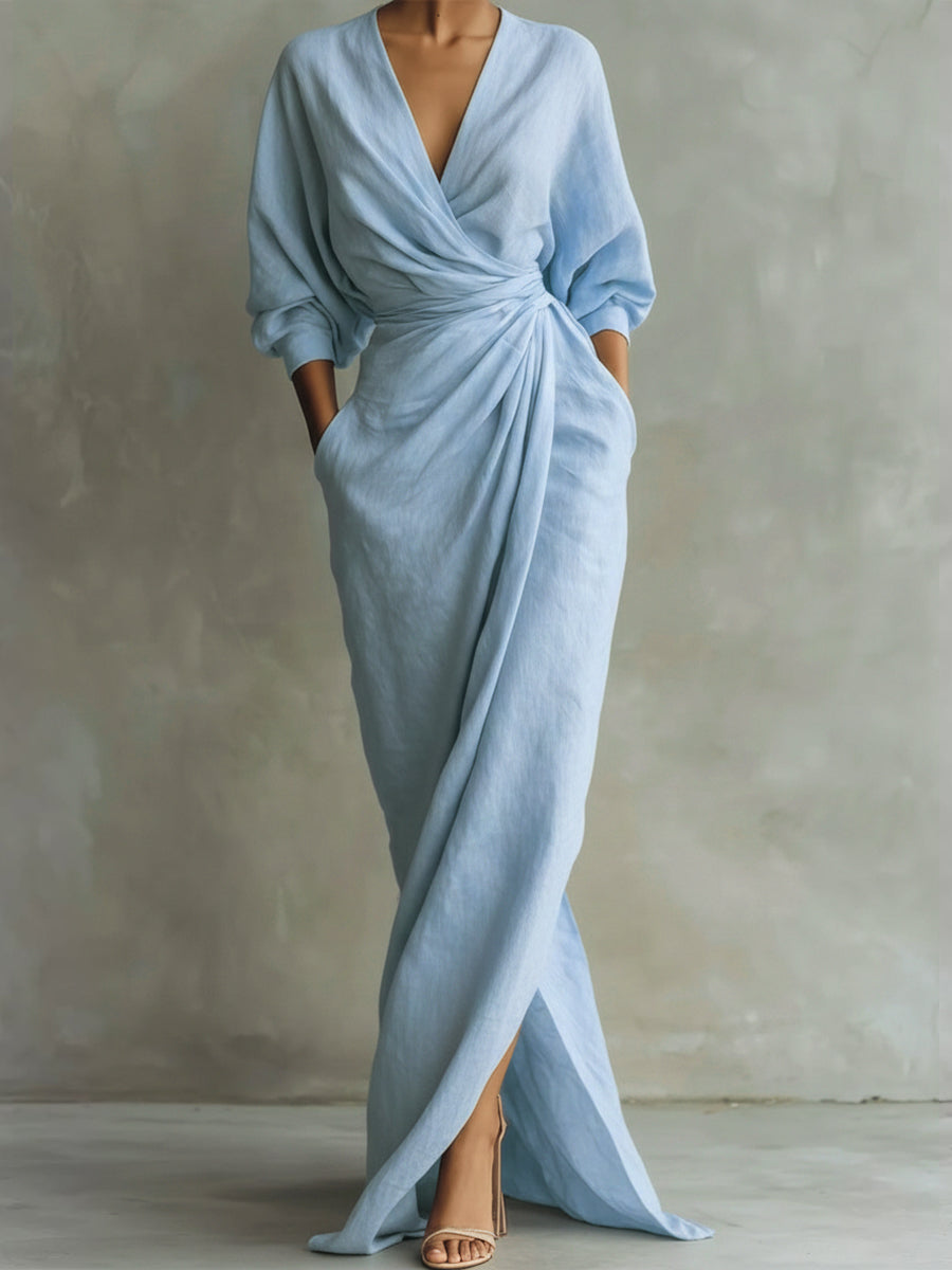 Valina™ | Women's Wrap Maxi Dress
