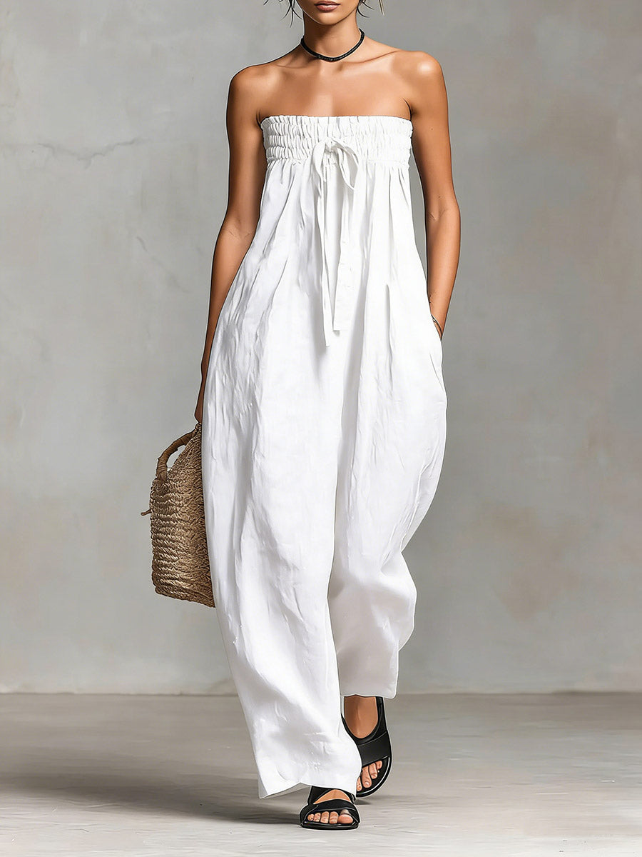 Nova™ | Women's Strapless Flow Maxi Dress