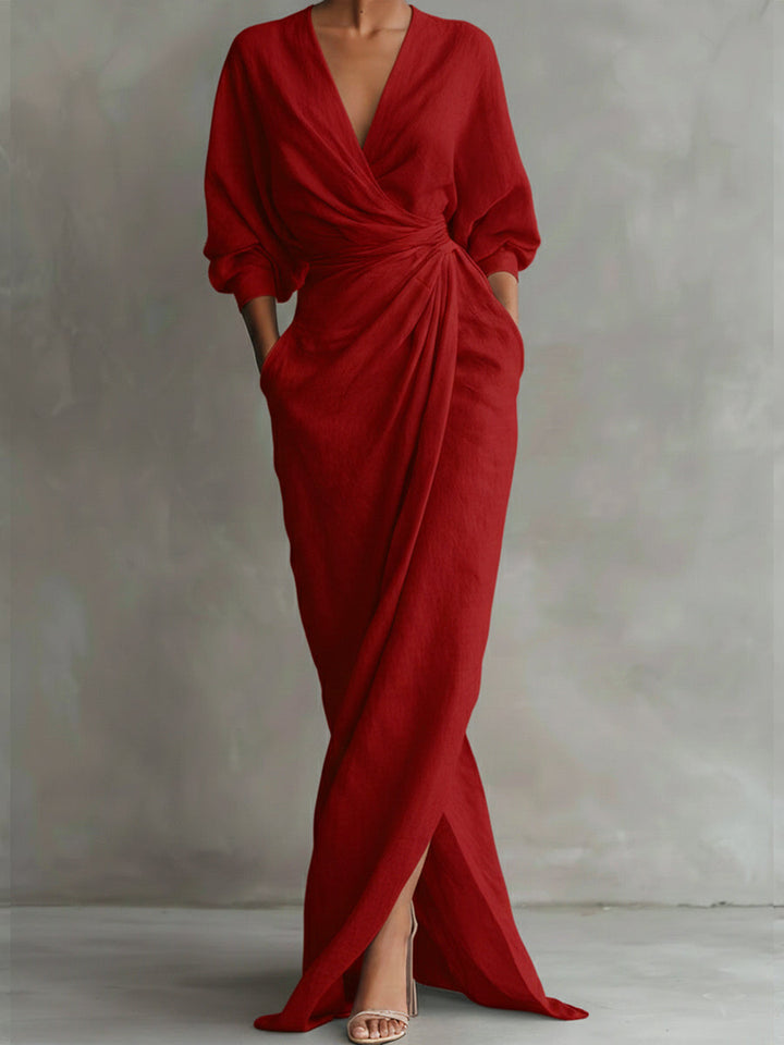 Valina™ | Women's Wrap Maxi Dress