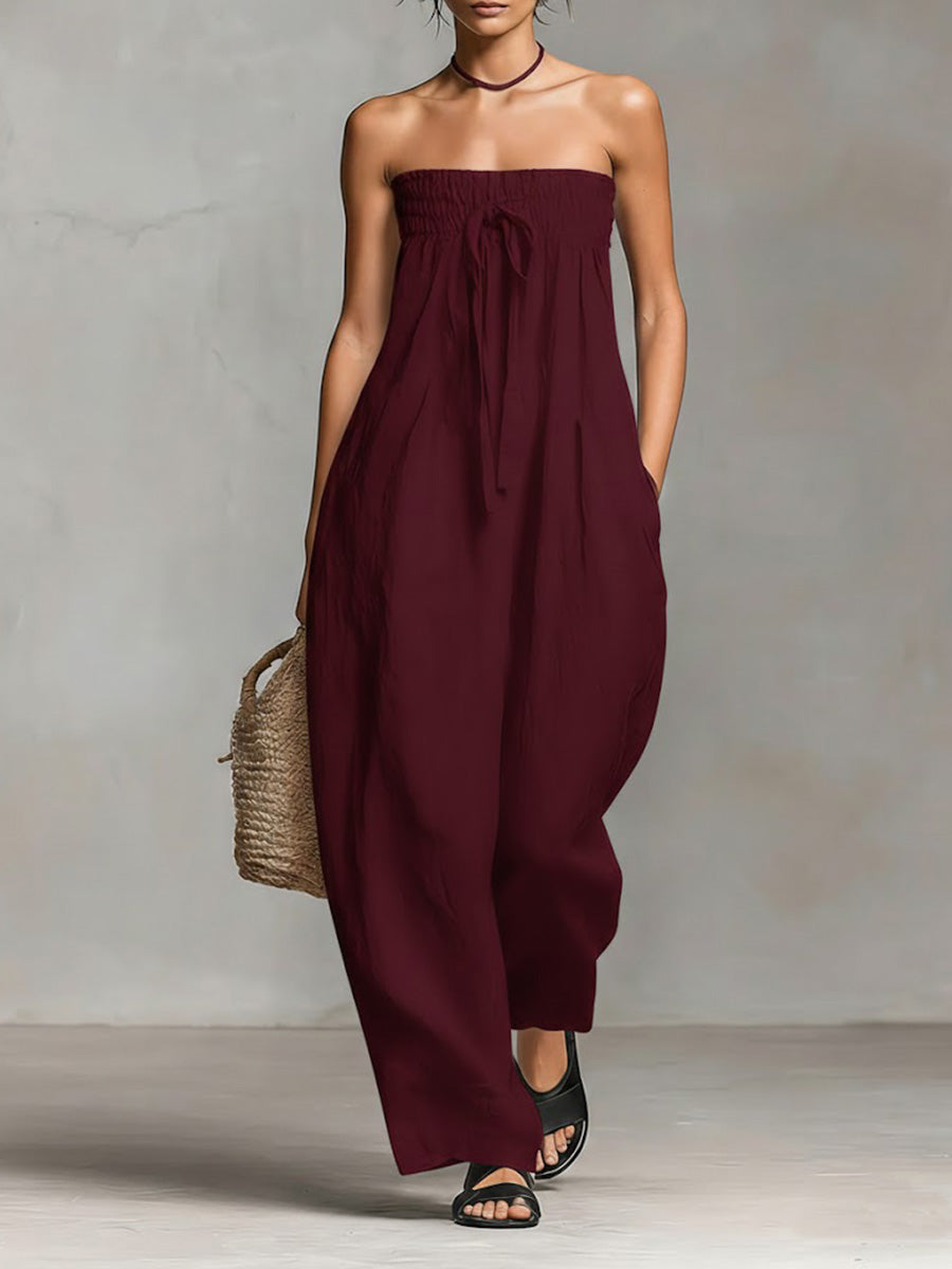Nova™ | Women's Strapless Flow Maxi Dress