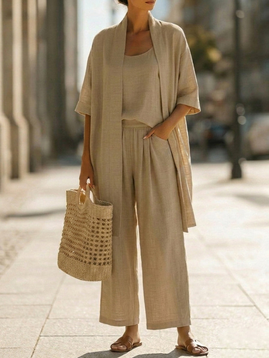 Isa | Effortless three-piece set
