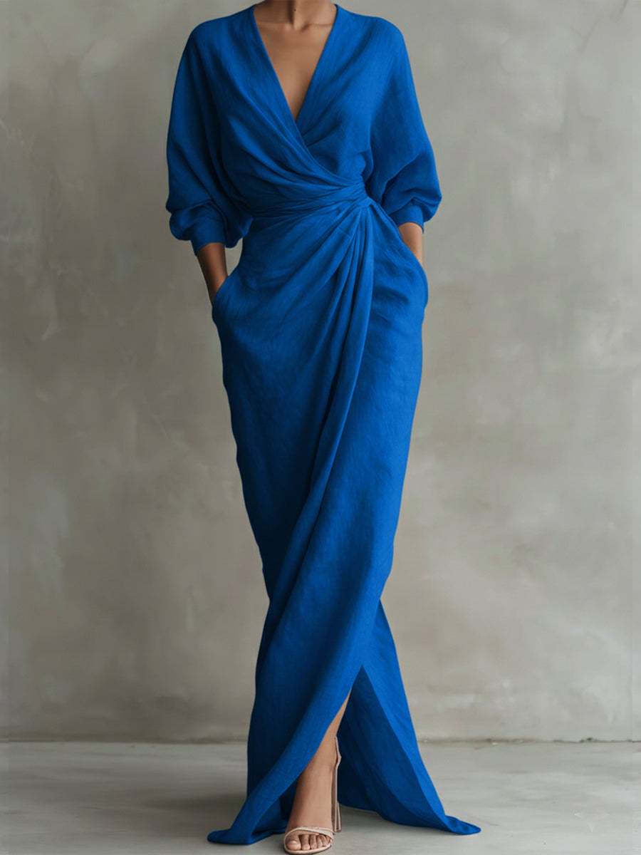 Valina™ | Women's Wrap Maxi Dress