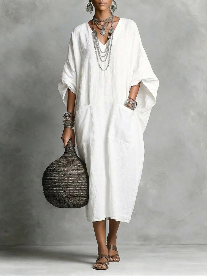 Kaia™ | Women's Relaxed Kaftan Maxi Dress