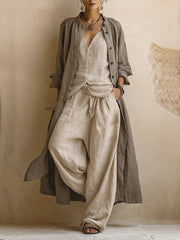 Valentina | Soft Overcoat Set