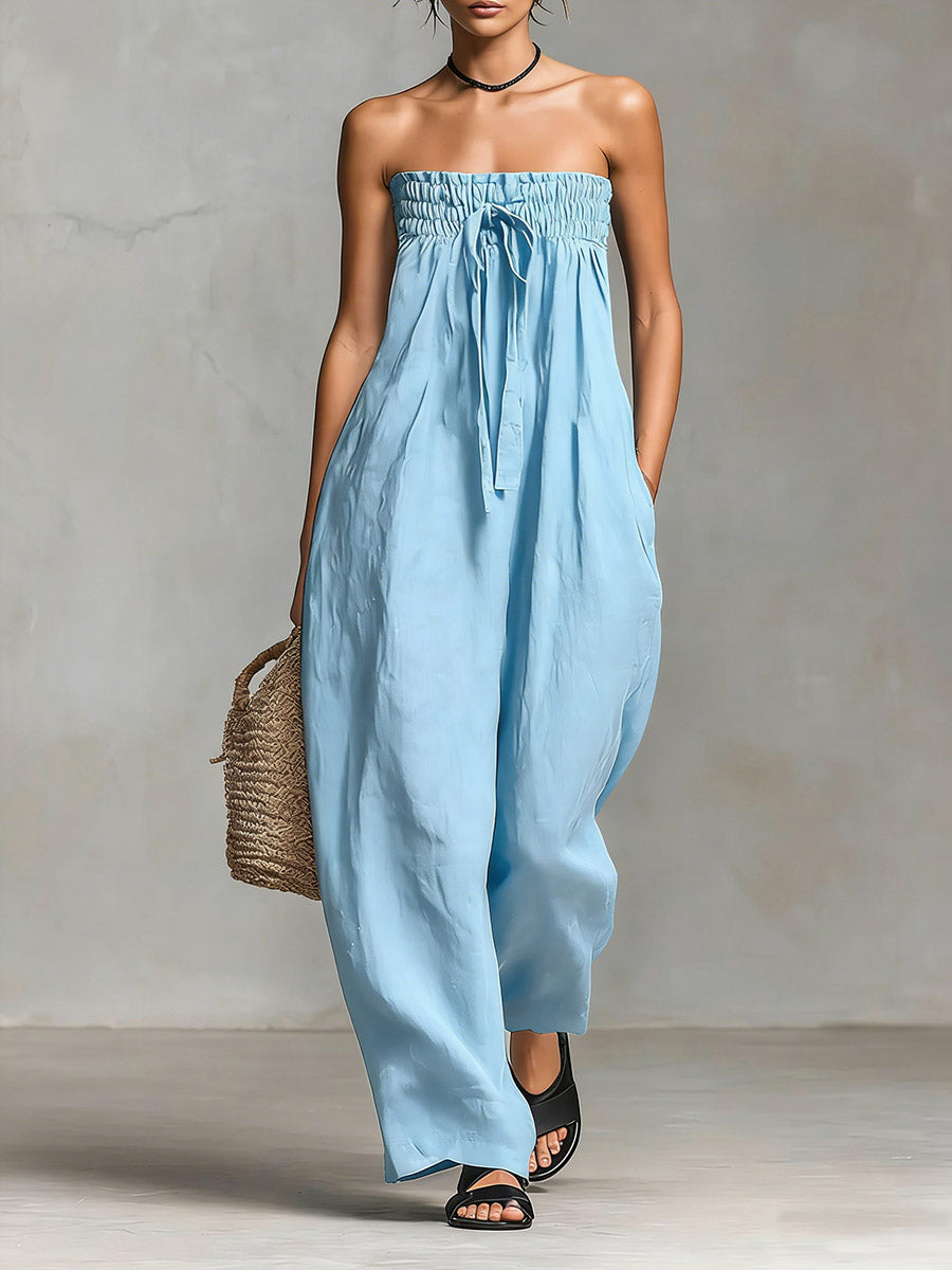 Nova™ | Women's Strapless Flow Maxi Dress