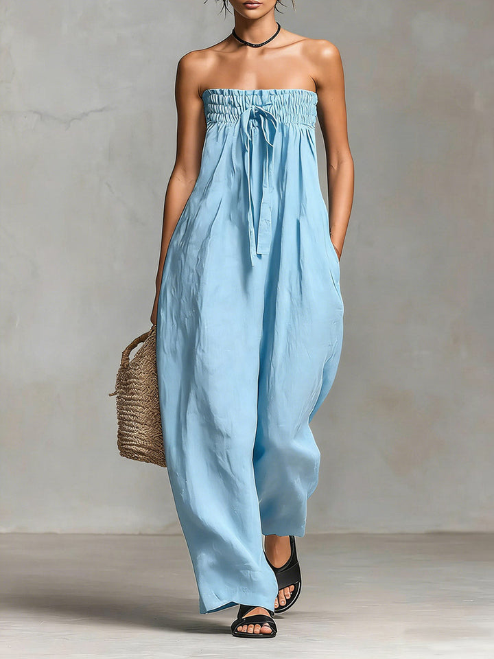 Nova™ | Women's Strapless Flow Maxi Dress