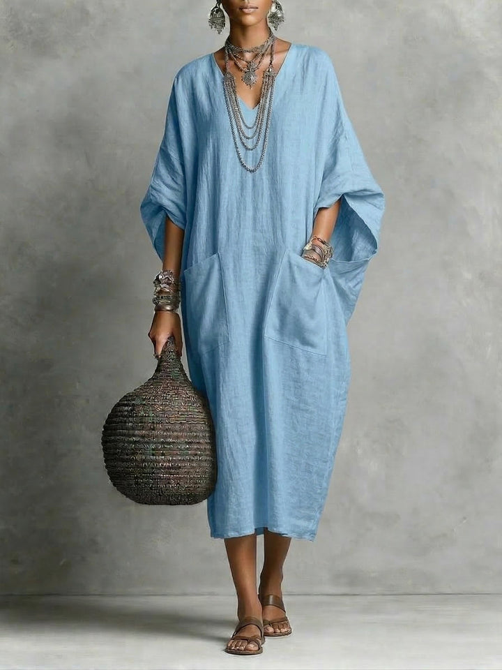 Kaia™ | Women's Relaxed Kaftan Maxi Dress
