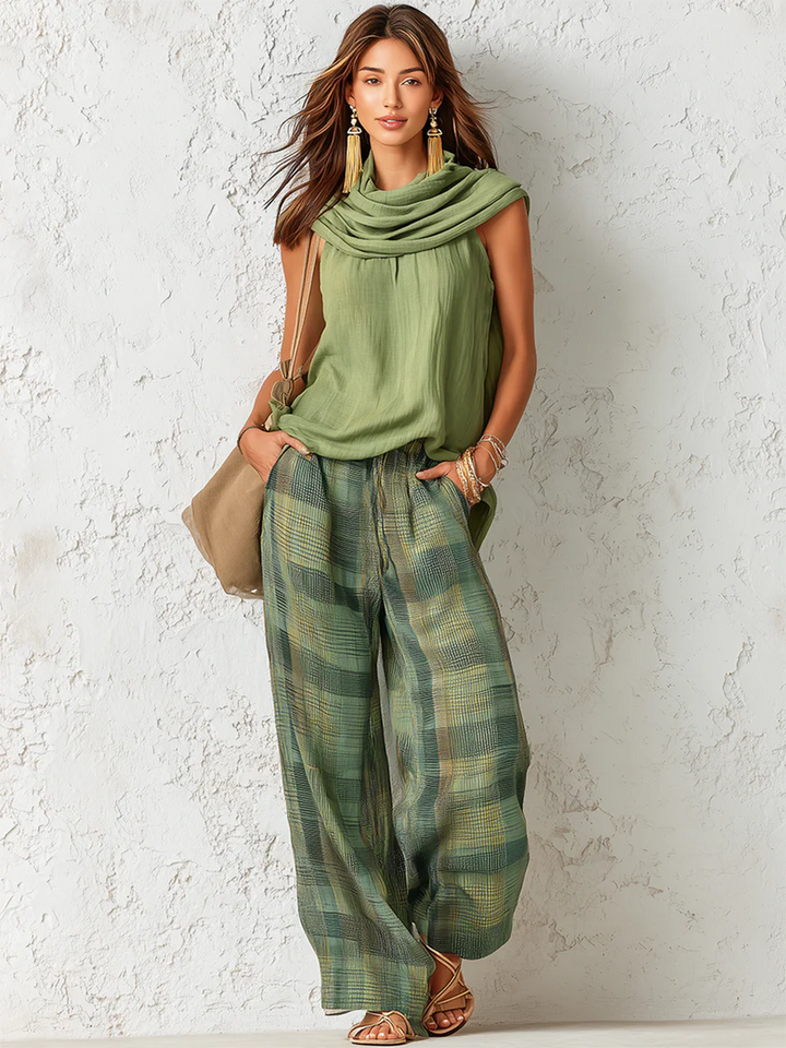 Noor™ | Easy Wide-Leg Two Piece Set
