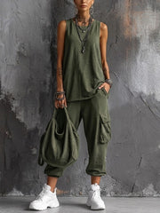 Valentina | Soft Casual Suit with Pockets