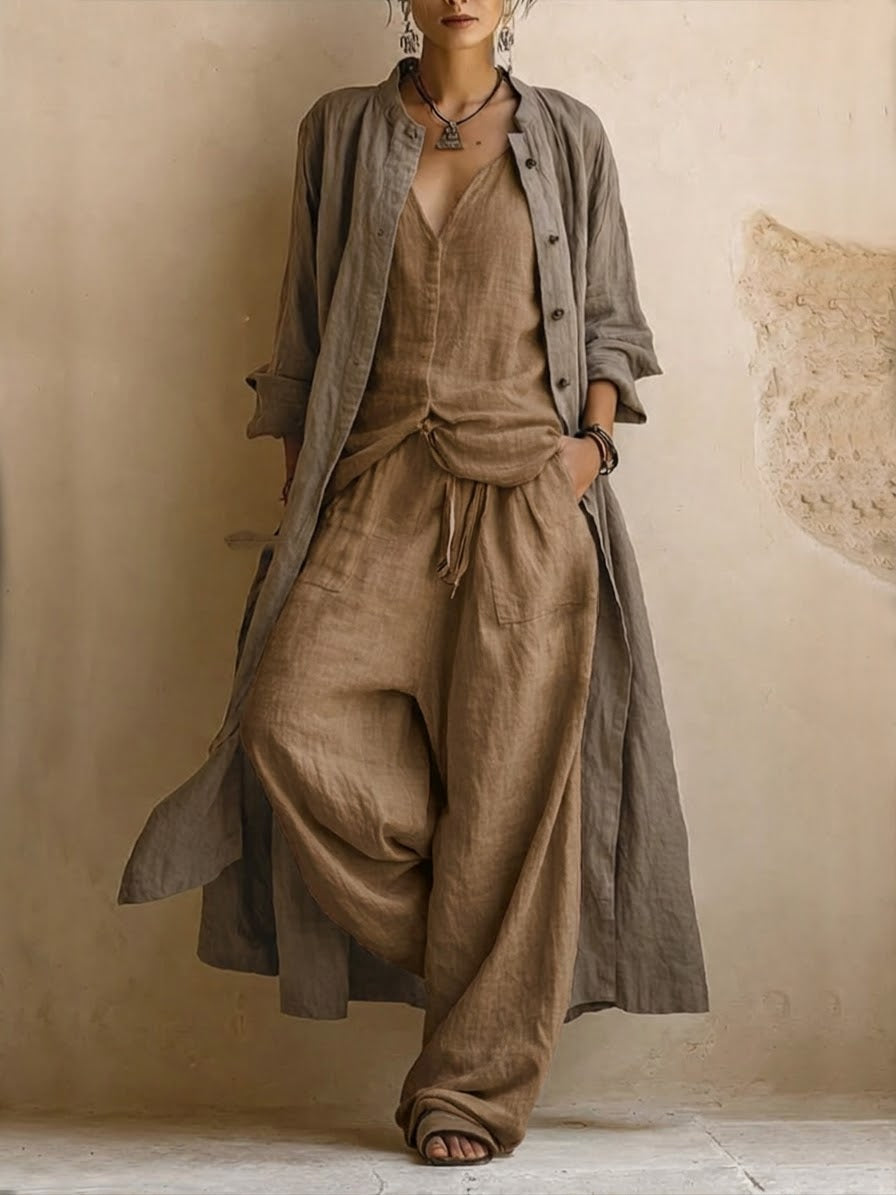 Valentina | Soft Overcoat Set
