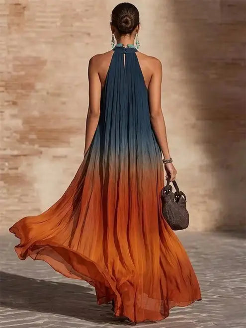 Paula™ | Halterneck Maxi Dress