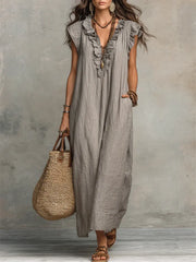 Corin - Flowy Boho Maxi Dress