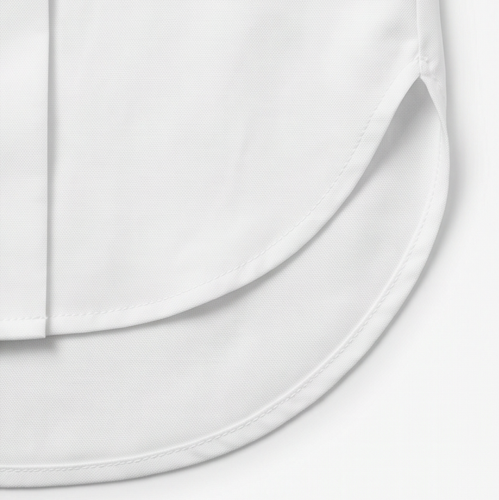 Peggy | Statement Button Blouse – White