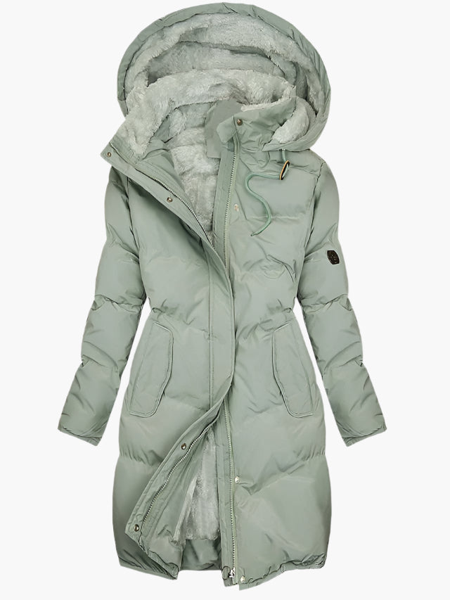 Adriana Hooded Winter Parka