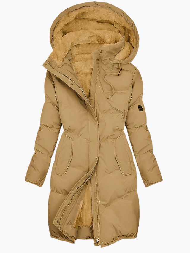 Adriana Hooded Winter Parka