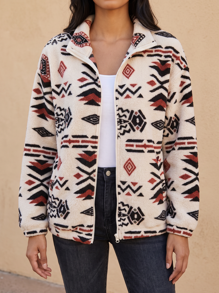 Sedona™ | Aztec Sherpa Zip Jacket