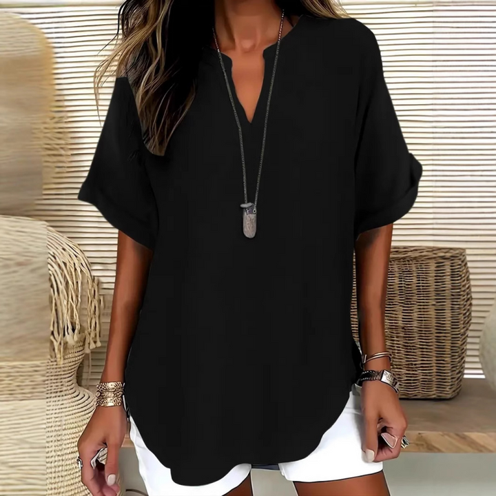 Navine | V-Neck Blouse