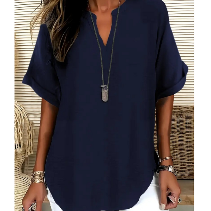 Navine | V-Neck Blouse