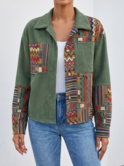 Orlaith™ | Patchwork Corduroy Jacket