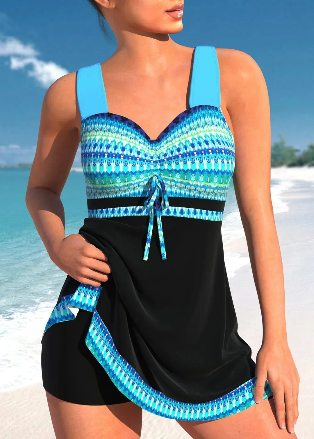 Veronica | Navy One-Piece Swimsuit