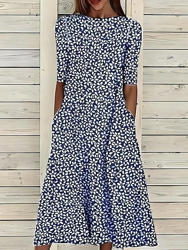 Caitriona™ | Women's Coastal Bloom Maxi Dress